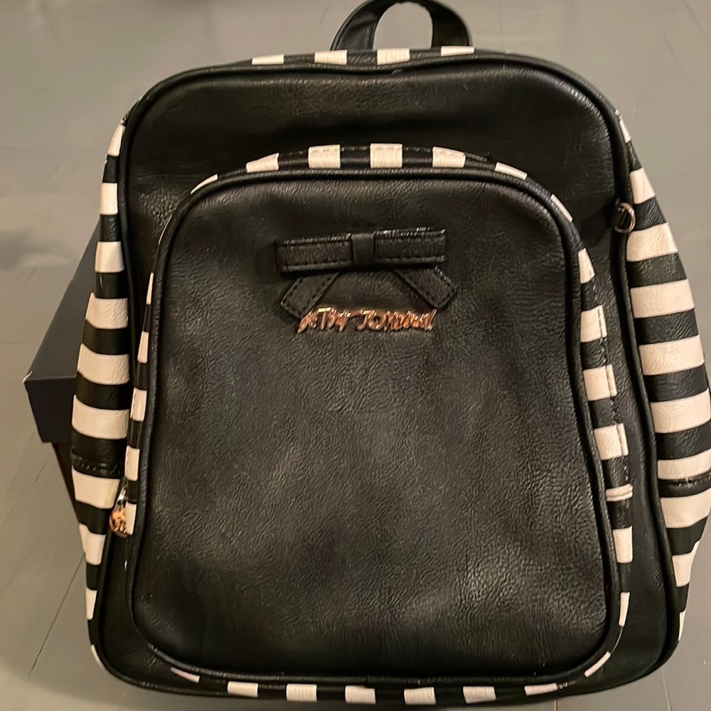 Betsey Johnson leather mini back pack